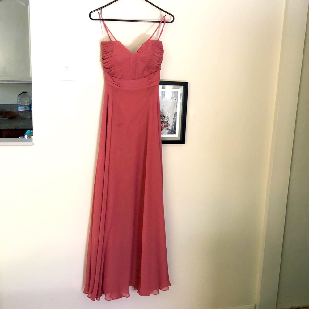 Watters Desert rose formal dress.